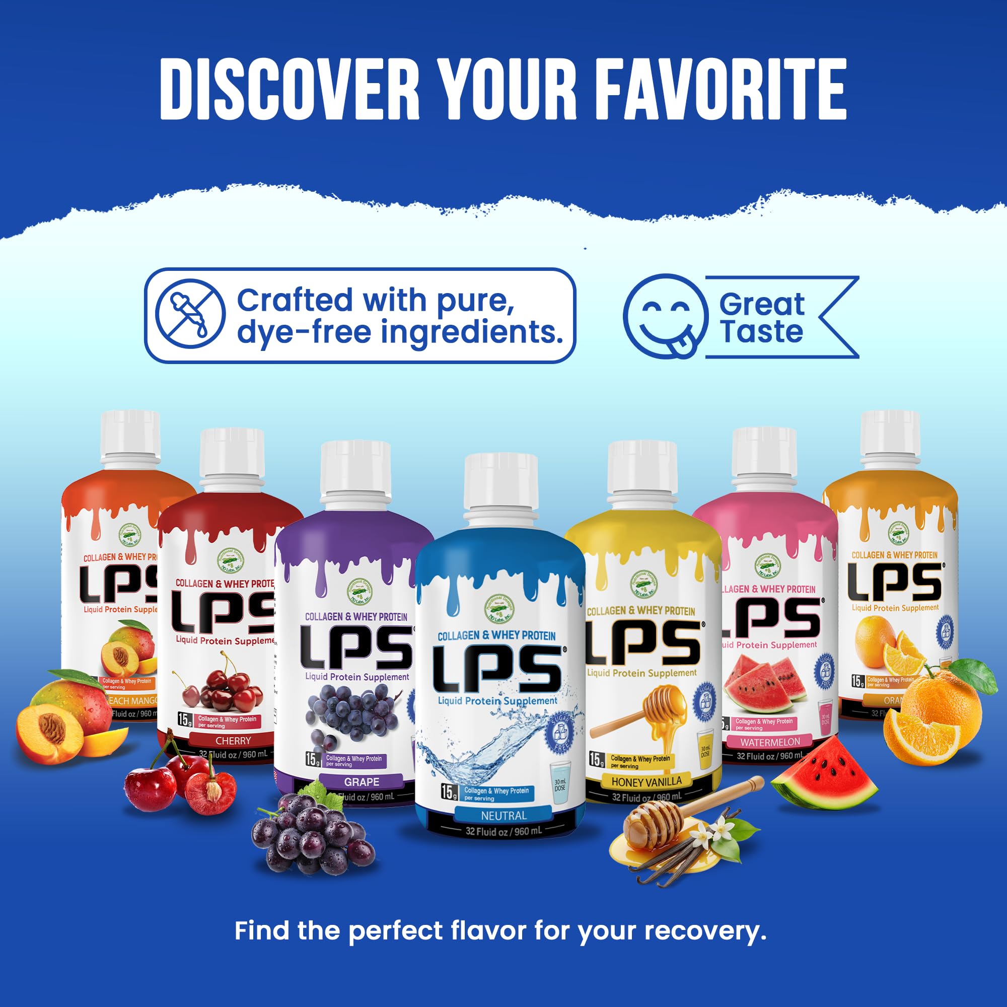 Nutritional Designs LPS ready-to-drink serving for busy lifestyles.