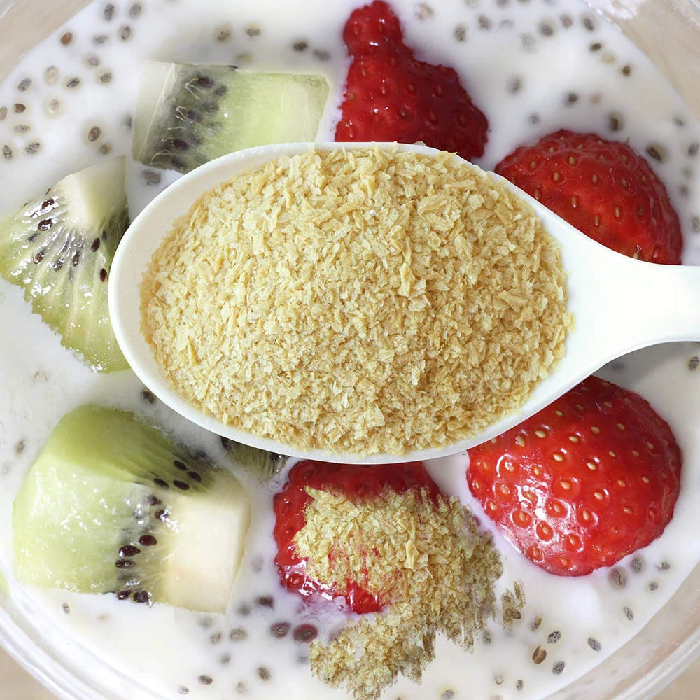 ND Labs Nana Flakes banana powder substitutes eggs or oil in recipes.