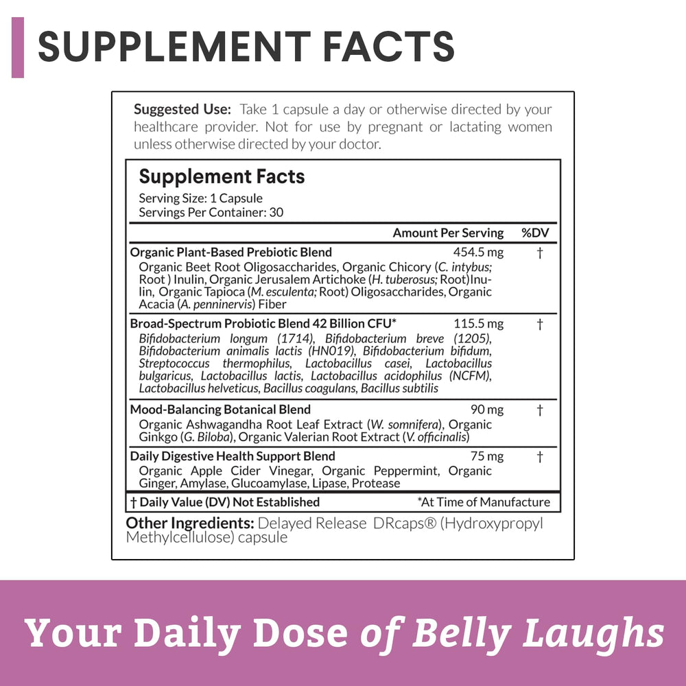 Nutritional Roots label shows third-party testing and clean ingredients.