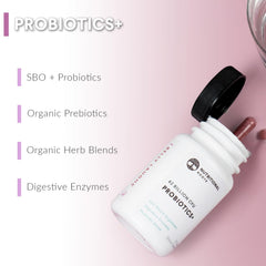 Nutritional Roots soil-based organisms capsules support diverse gut microbiota.