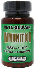 Nutritional Supply Corp Immunition NSC-100 bottle showing beta glucan for immune support