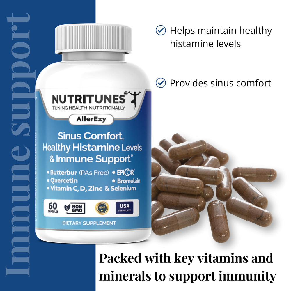 Nutritunes daily dosage guidance: two capsules with meals.