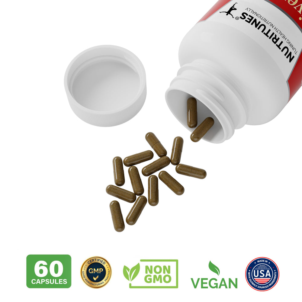 NutriTunes LiverEzy bottle pour demonstrates convenient daily supplementation
