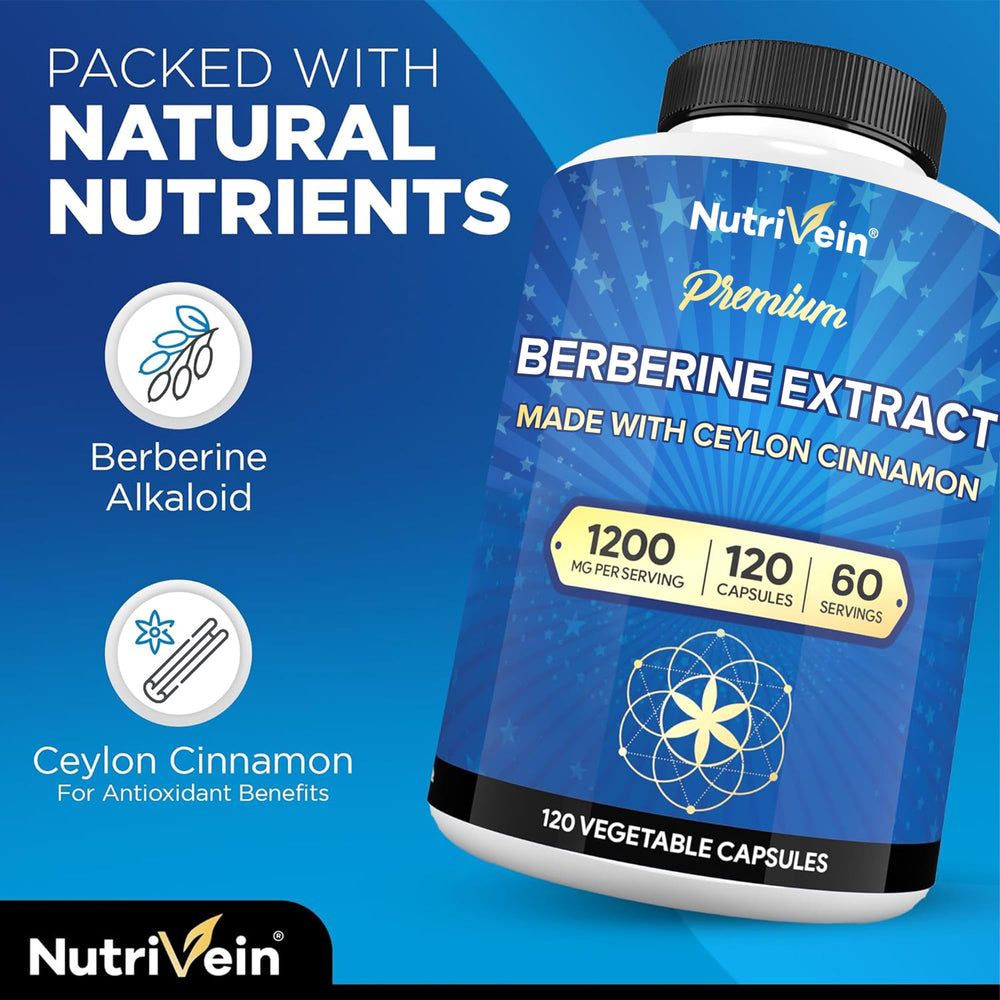 Nutrivein berberine us manufacturing facility image conveys trusted USA production