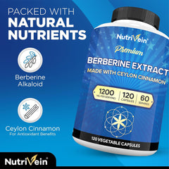 Nutrivein berberine us manufacturing facility image conveys trusted USA production