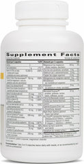 Close-up of NutriVitamin Enzyme Complex capsules highlighting digestive enzyme support