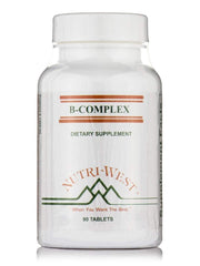 NutriWest B-Complex bottle front for daily energy support