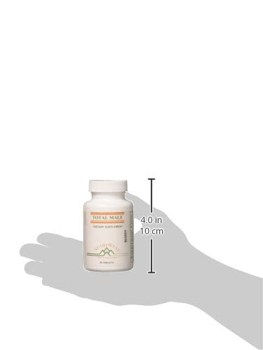 NutriWest Total Male close-up of tablets highlights compact pills for everyday routines.
