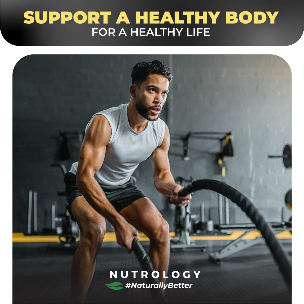 Nutrology BCAA Natural bottle outdoors, pre-workout ritual and focus.