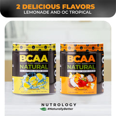 Nutrology BCAA Natural non-GMO corn sourcing conveys quality.