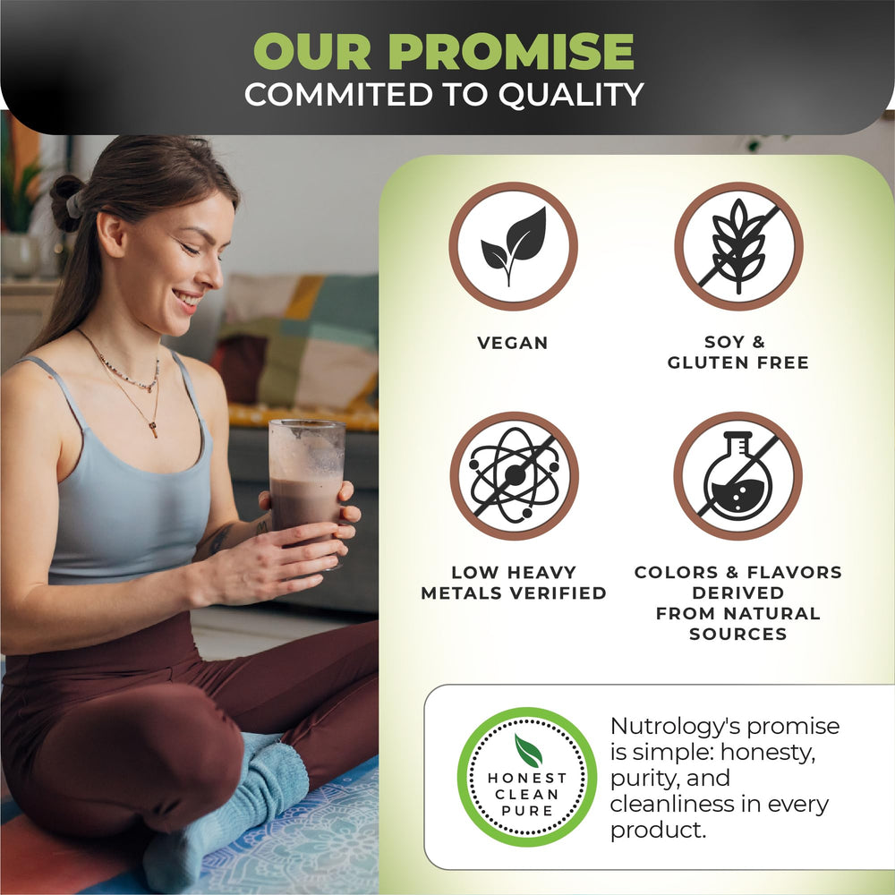 Nutrology Greens & Fruits Powder packaging front emphasizes 30 servings.