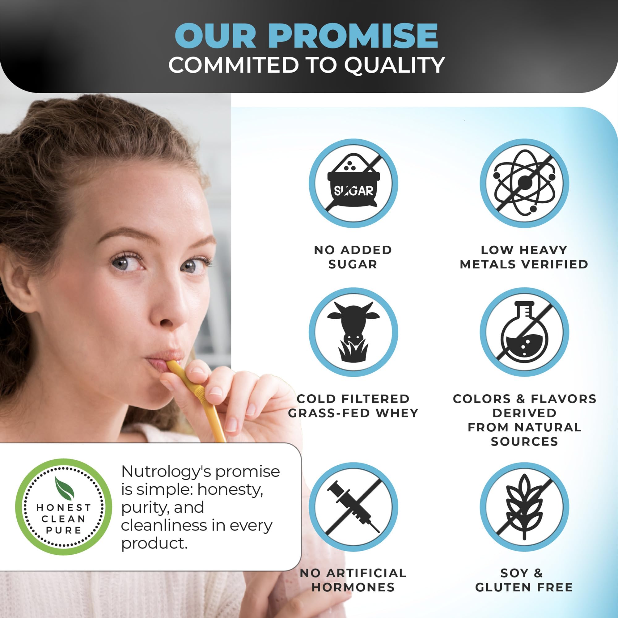 Nutrology Tripact greens blend ingredients on packaging for enhanced nutrition.