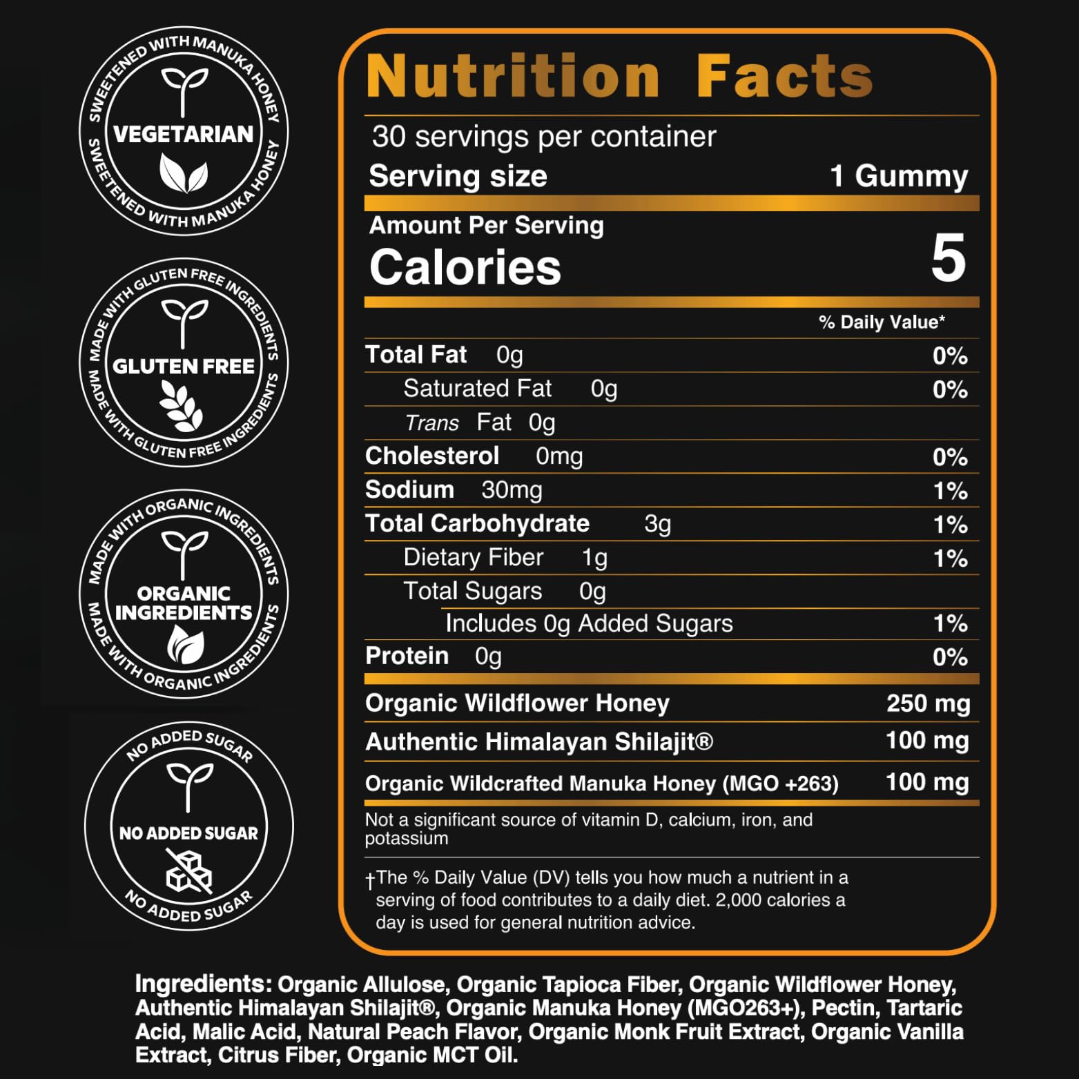 NutroTonic gummies close-up reveals chewy texture for easy daily use.