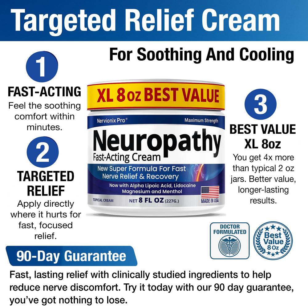 Nuturna cream texture closeup highlighting creamy blend and quick drying feel.