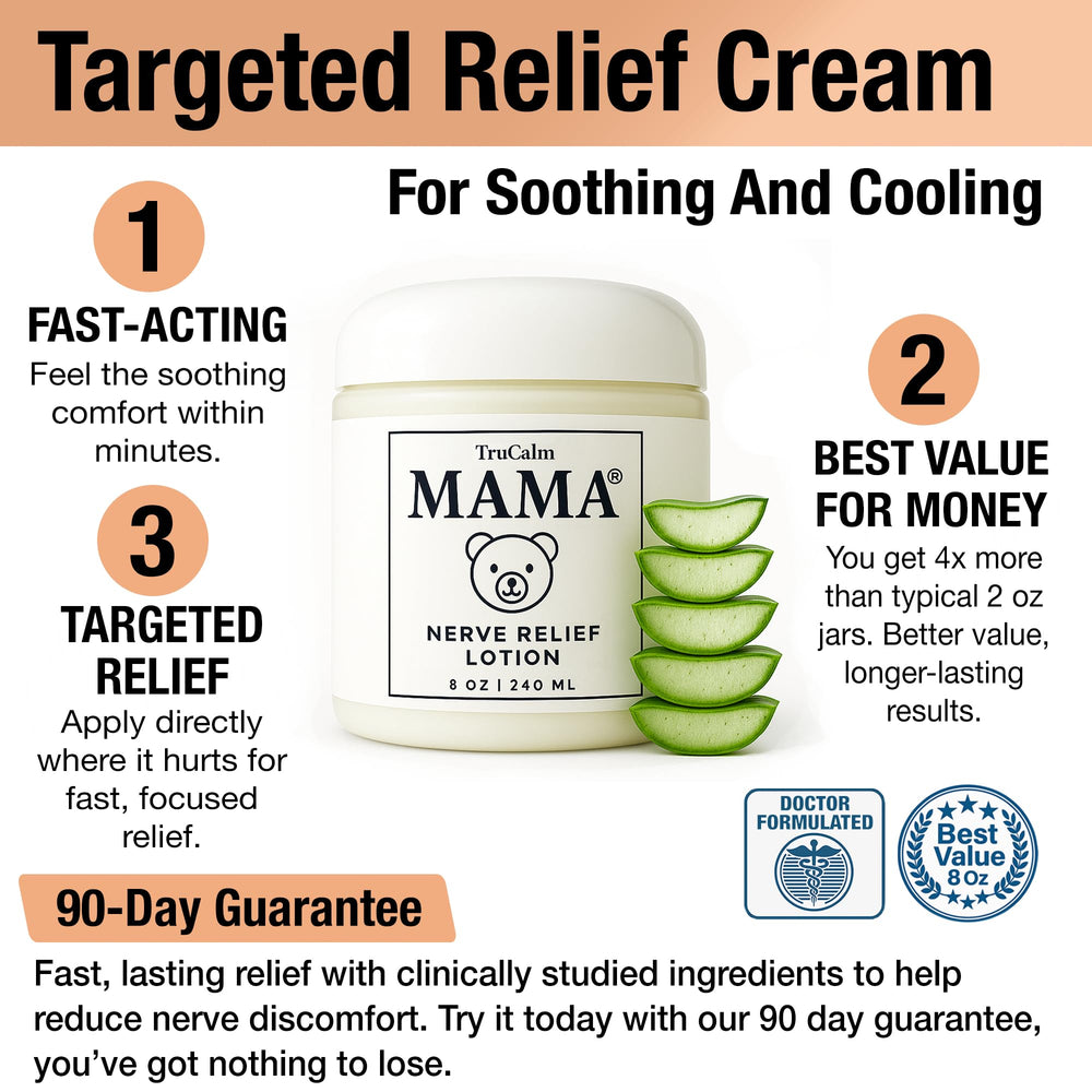 Easy-to-use jar for daily nerve comfort and mobility support.