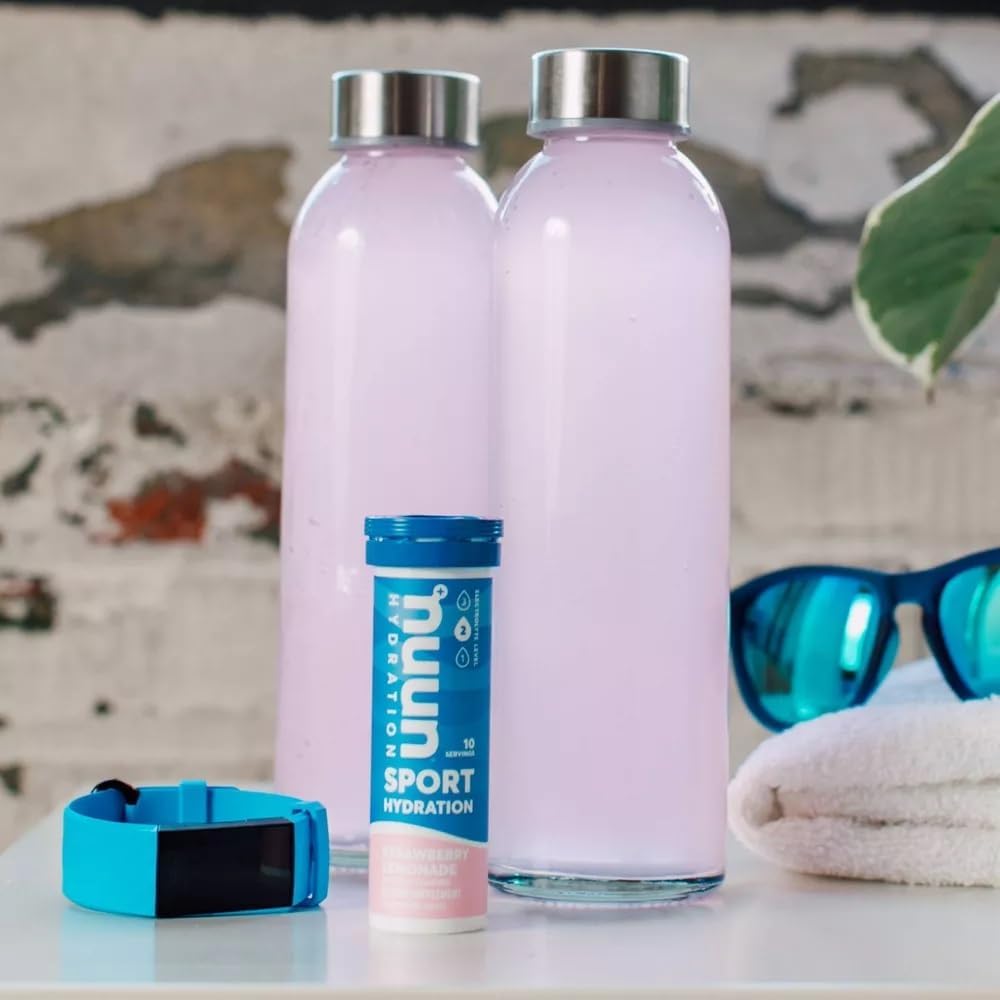 Nuun Active Strawberry Lemonade morning routine, a refreshing start.