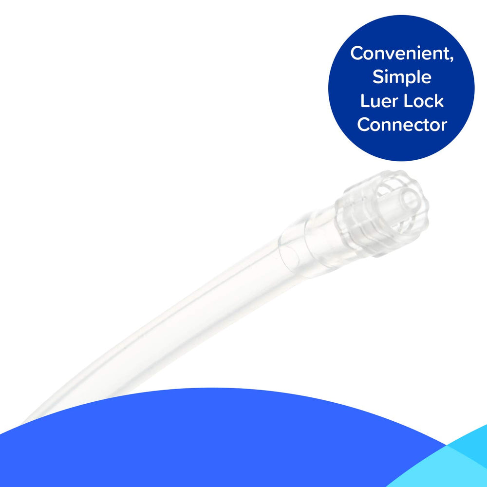 Nuvälsa adjustable flow dial simplifies customizing oxygen output.