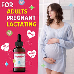 Nuvamin liquid iron drops health boost scene emphasizes gentle iron support.