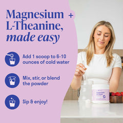 Nuven Naturals magnesium glycinate powder — gentle on stomach and easy to digest.