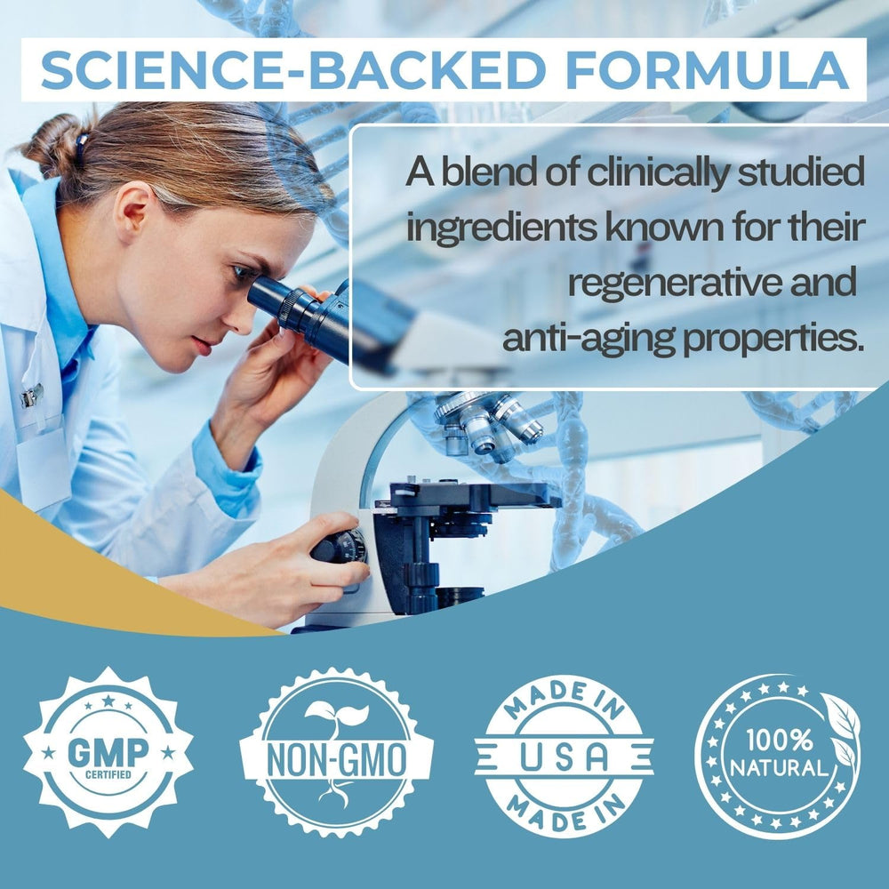 NuVi Global StemForte label packaging highlighting USA-made quality