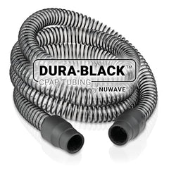 NUWAVE hose showing ResMed AirSense compatibility for stable connections