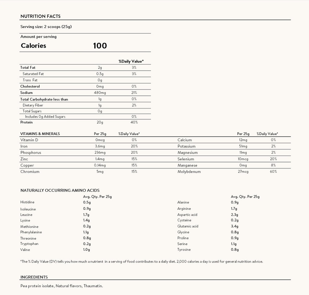 Nuzest clean lean protein packaging emphasizes allergen-free and non-GMO