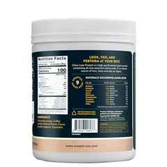 Nuzest Real Coffee shake glass ready for a creamy dairy-free drink.