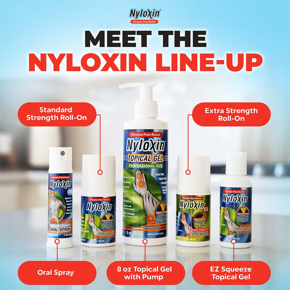 Nyloxin joint pain relief roller delivers smooth, residue-free glide