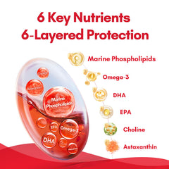 NYO3 Krill Oil front label emphasizes sustainable packaging