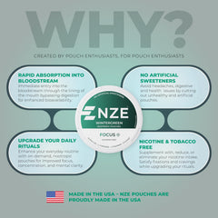 NZE Wintergreen aroma scent from pouch highlights refreshing flavor.