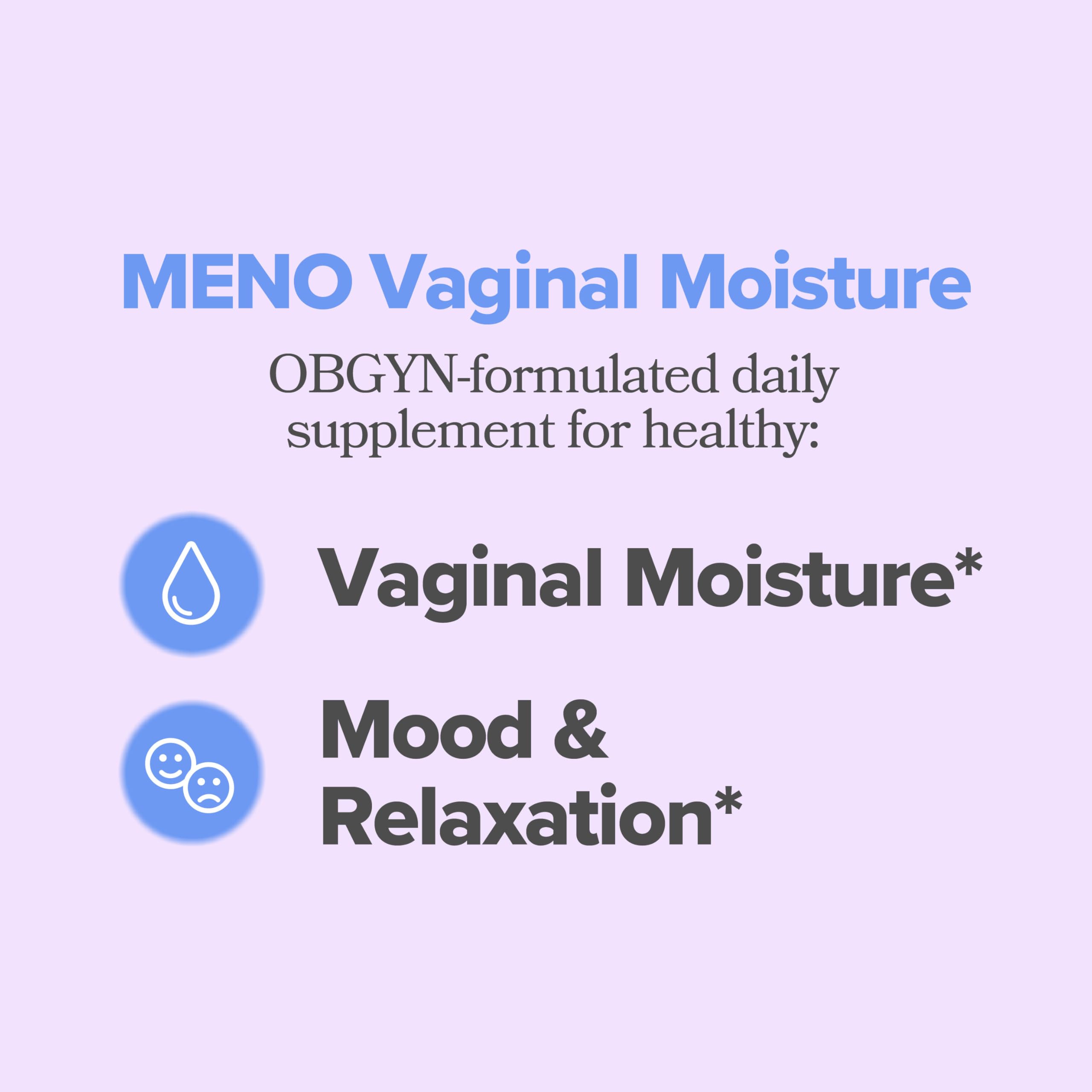 O Positiv MENO capsules closeup highlights easy-to-swallow form for daily use.