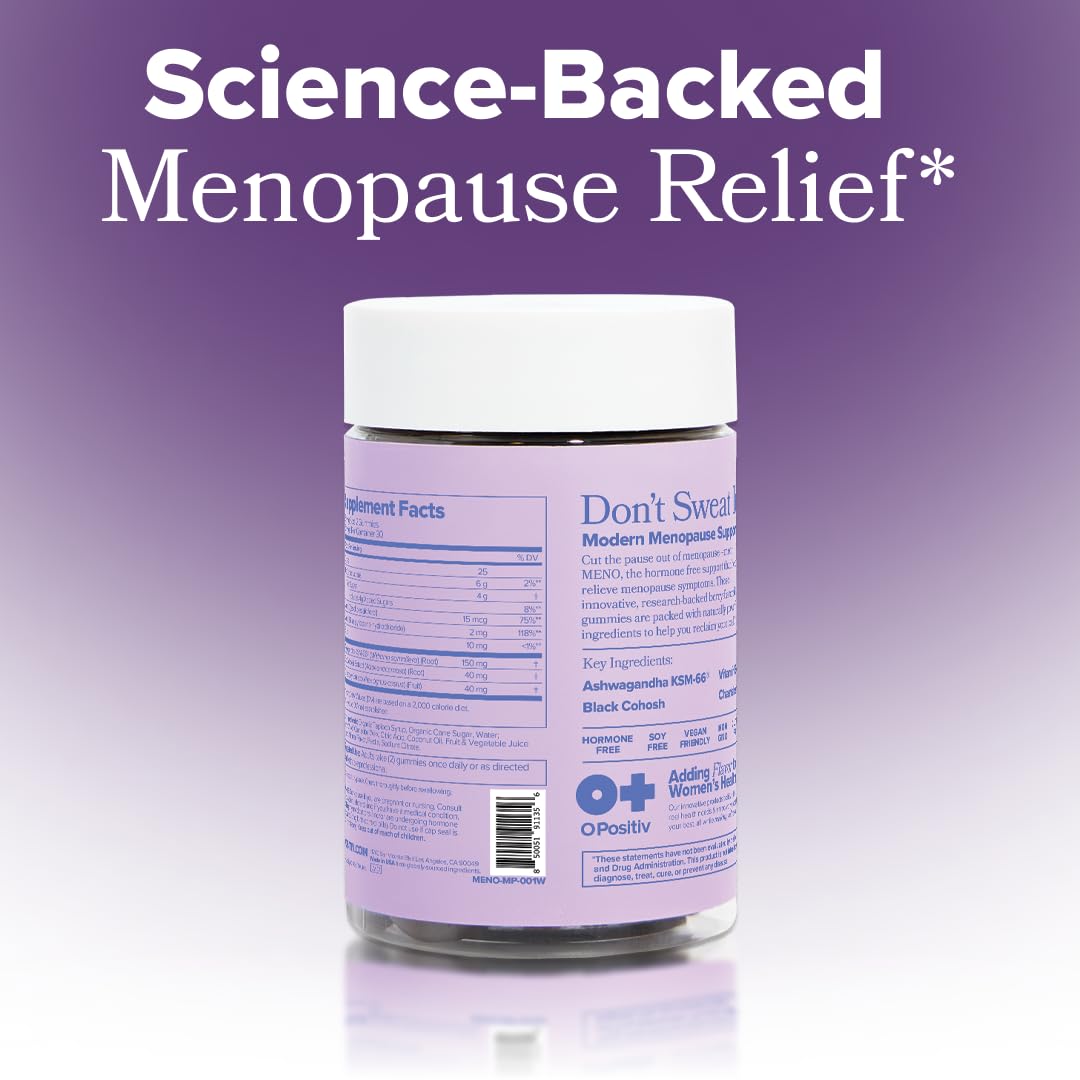 O Positiv MENO for mood balance and energy during menopause.