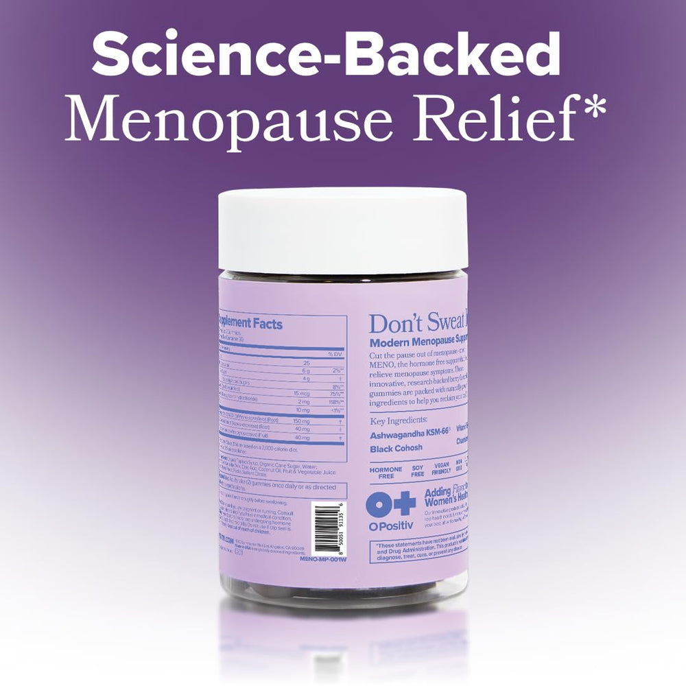 O Positiv MENO for mood balance and energy during menopause.