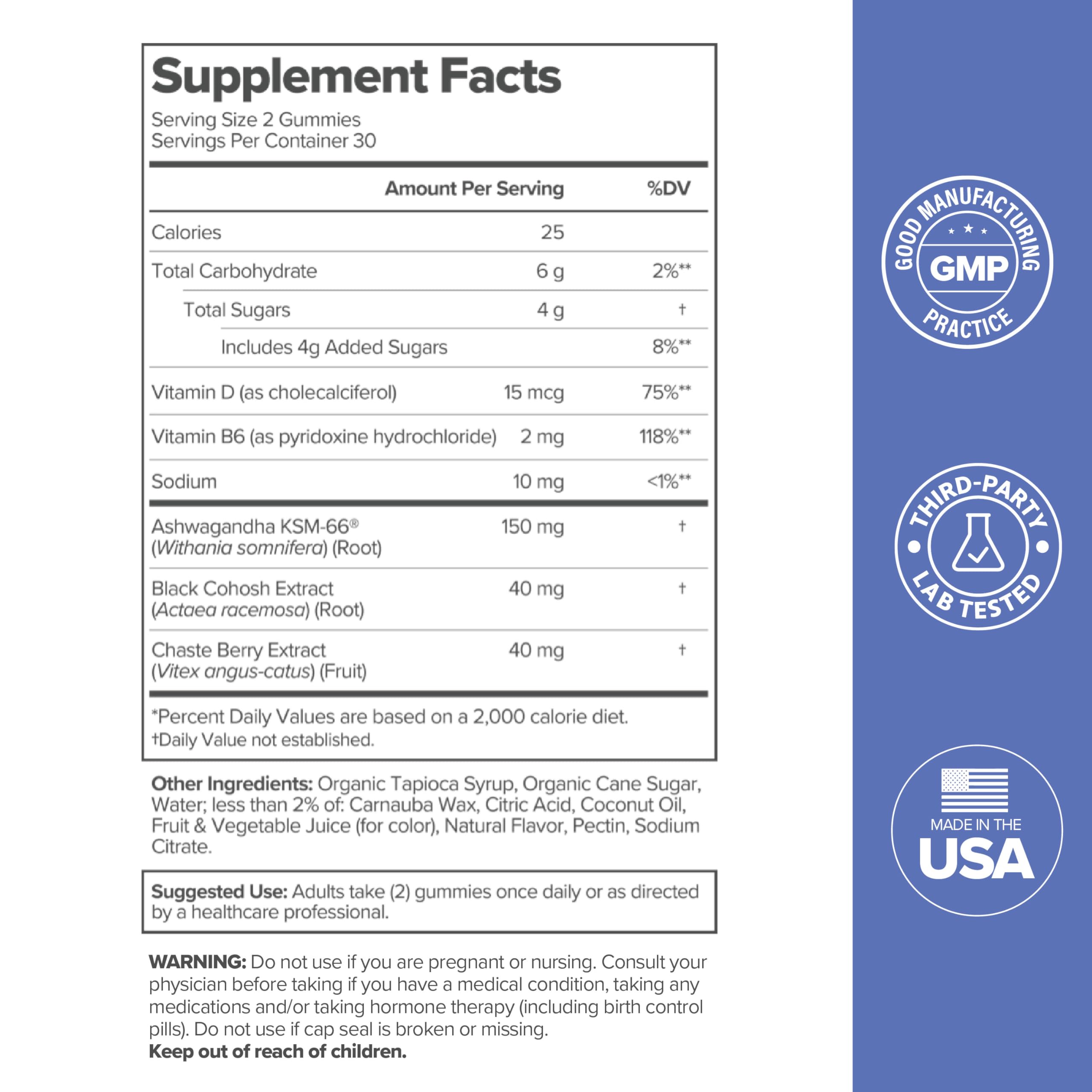 O Positiv MENO vegan, gluten-free, non-GMO packaging label visible.