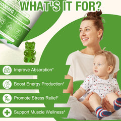 Oakevlp B vitamin gummies bottle supports mood and nervous system.
