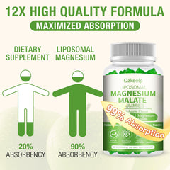 Oakevlp liposomal delivery bottle demonstrates enhanced nutrient absorption.
