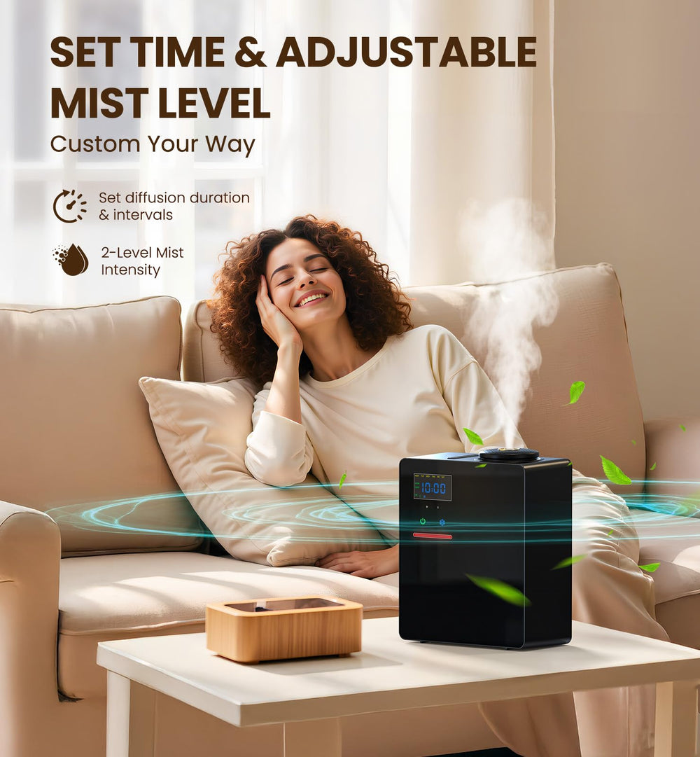 OANDYS quiet cold-air diffuser operates with whisper-quiet performance.