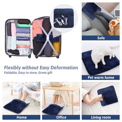 OANUIEM under-desk use shows hands-free comfort during work.