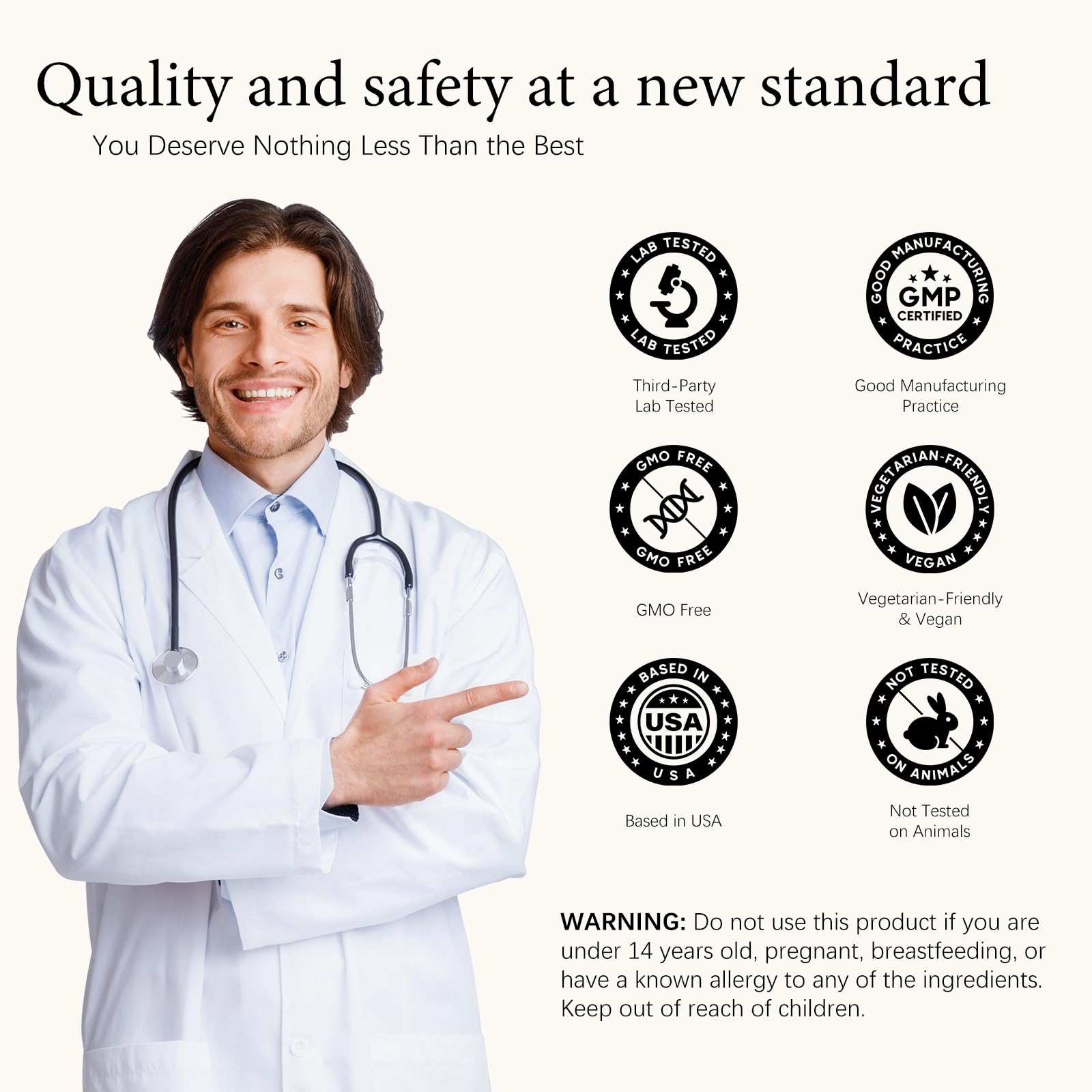 Oasis Force product label highlights vegan, organic and non-GMO quality