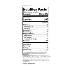 Oath Nutrition Clear Whey powder tub front highlighting grass-fed protein.
