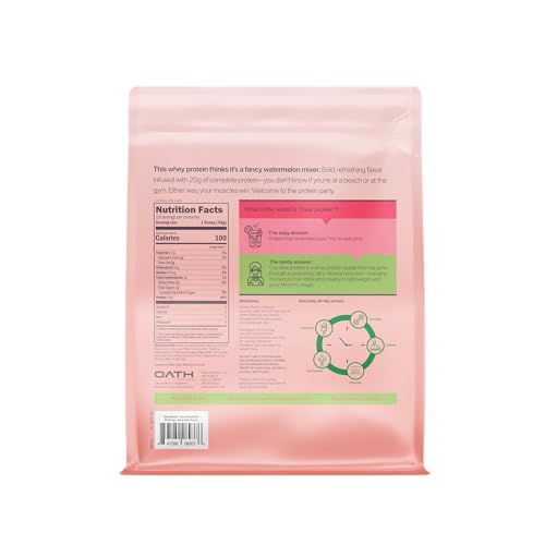 Oath Nutrition Clear Whey shaker shown for quick mix and on-the-go protein.