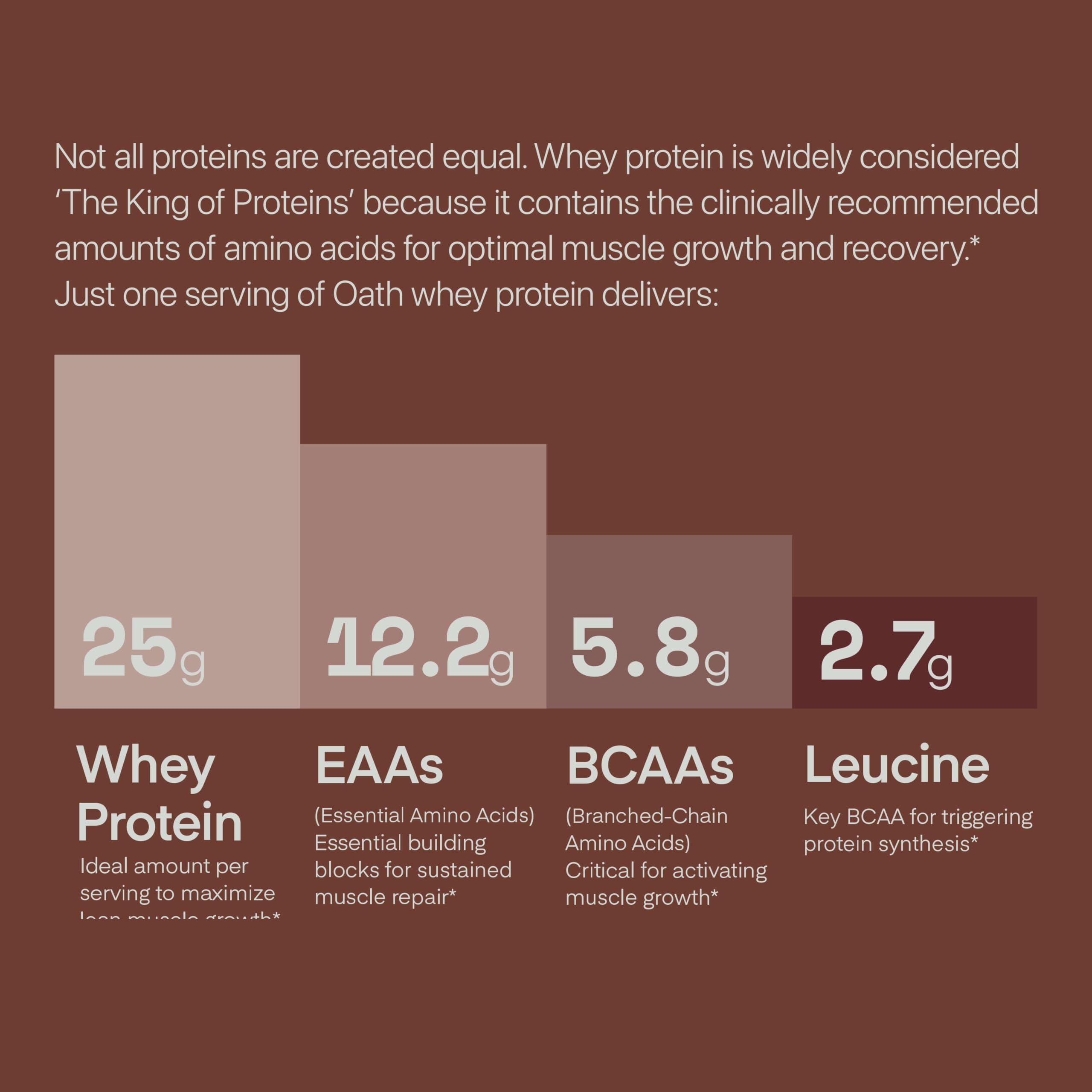 Oath Nutrition Whey Protein Chocolate Brownie yogurt parfait for a protein rich snack.