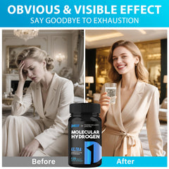 obnobm antioxidant protection tablets with hydrogen for cellular vitality.