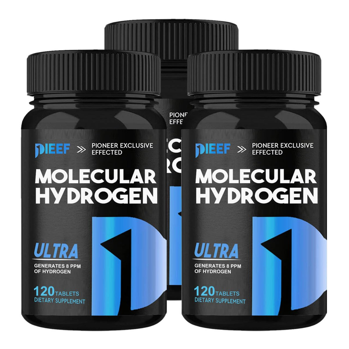 obnobm hydrogen water tablets in a bottle for easy hydrogen-enriched hydration.