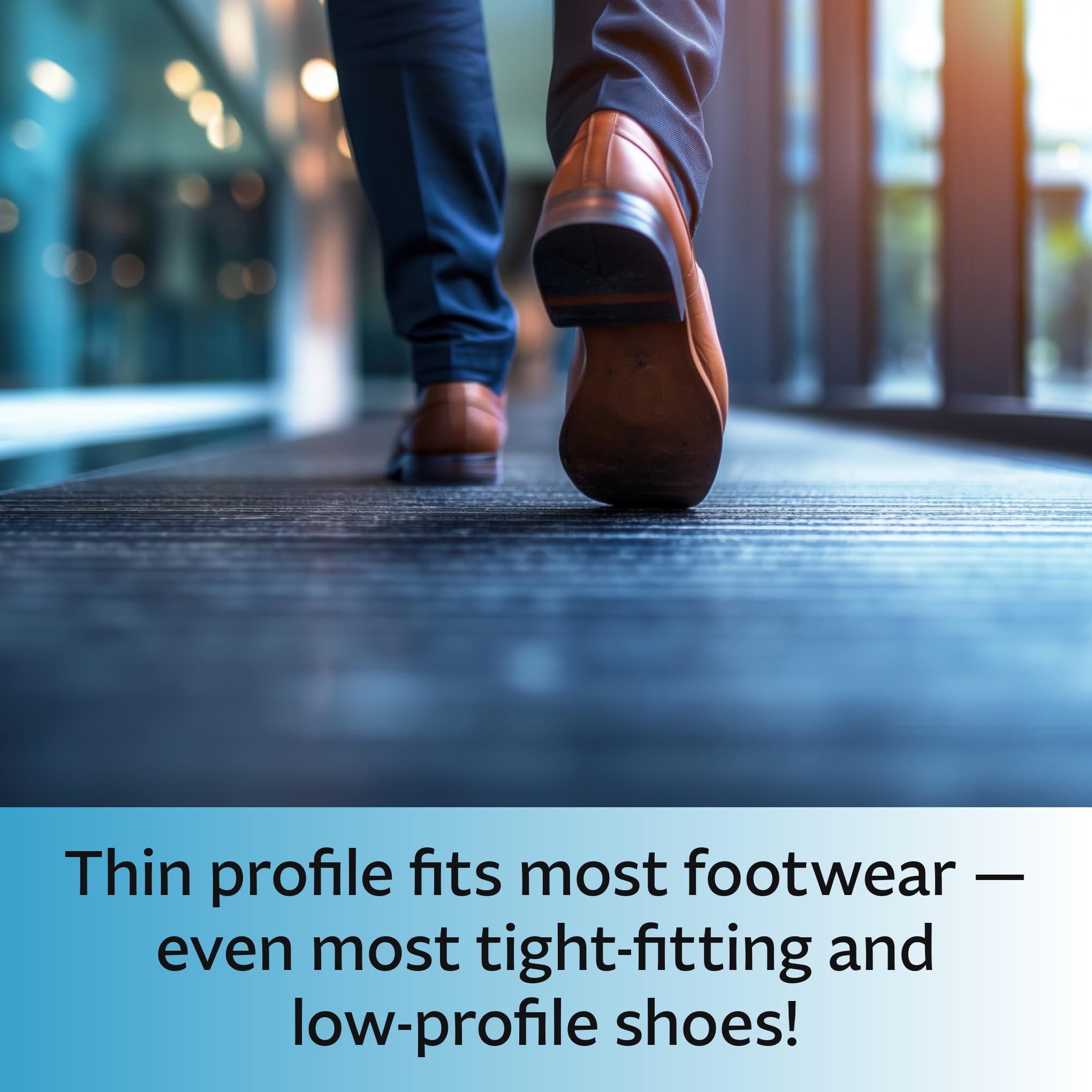 OC9 athletic shoe ready insole offers confidence during activity