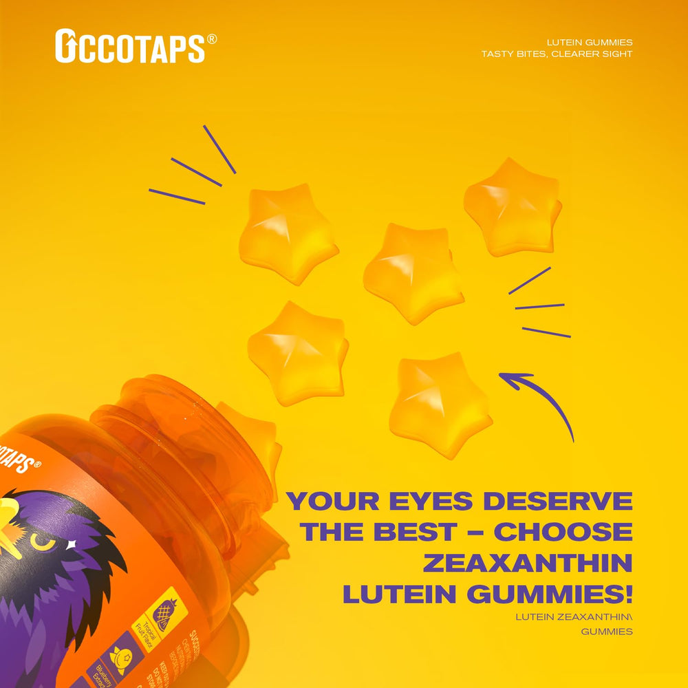 Occotaps sugar-free eye gummies for adults