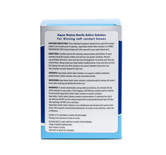 Oculus Curae Aqua Naina used for gentle soft, hard, GP lens care.
