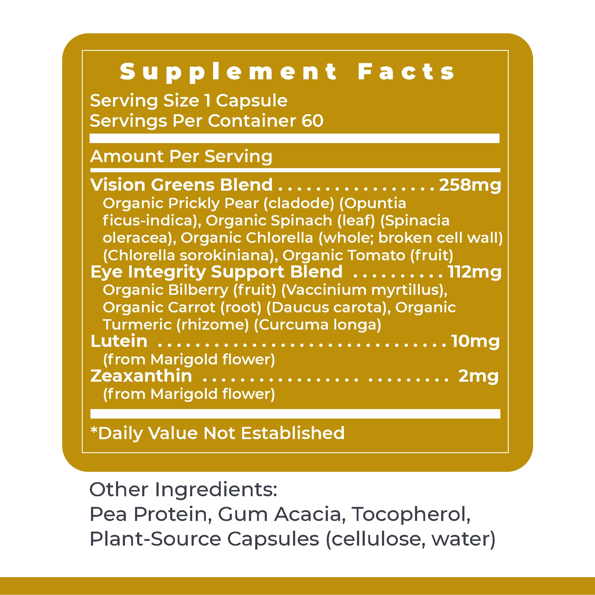 Premier Research Labs OcuVen ingredients derived from marigold for lutein and zeaxanthin