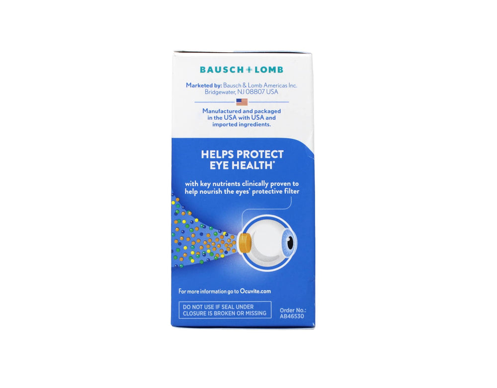 Ocuvite nutrient blend spotlight with lutein and zeaxanthin supporting eye nutrition