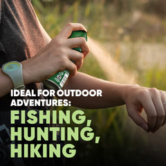 OFF! Deep Woods 25% DEET formulation for strong insect deterrence.